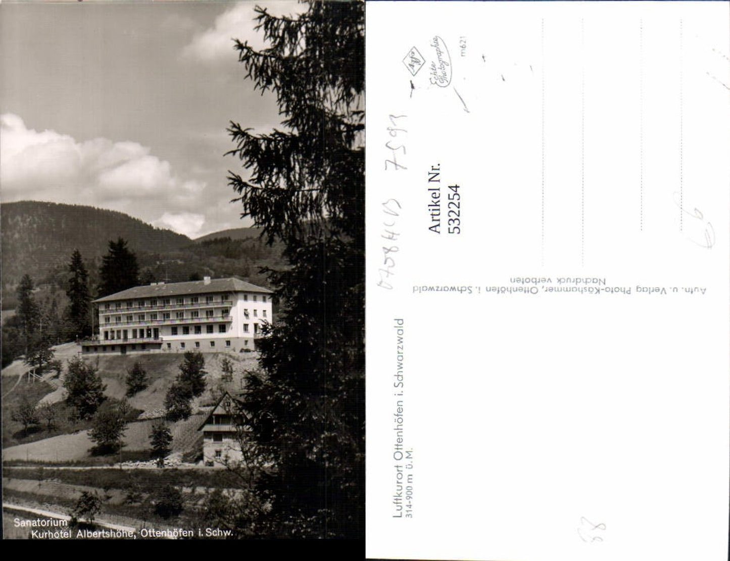 532254,Ottenhöfen im Schwarzwald Albertshöhe Hotel