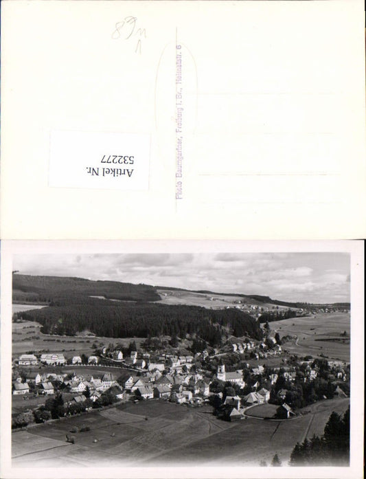 532277, Photograph E. Baumgartner Freiburg im Breisgau area Photo postcard