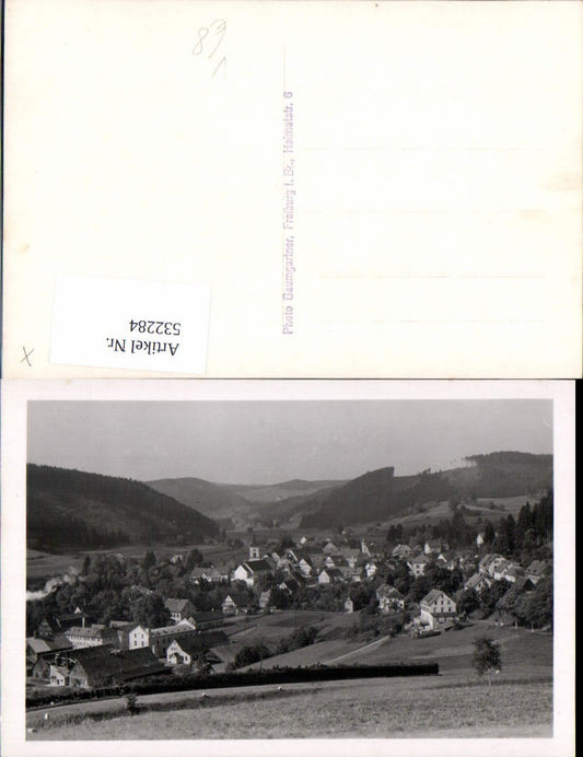 532284, Photograph E. Baumgartner Freiburg im Breisgau area Photo postcard
