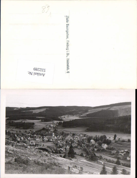 532289, Photograph E. Baumgartner Freiburg im Breisgau area Photo postcard