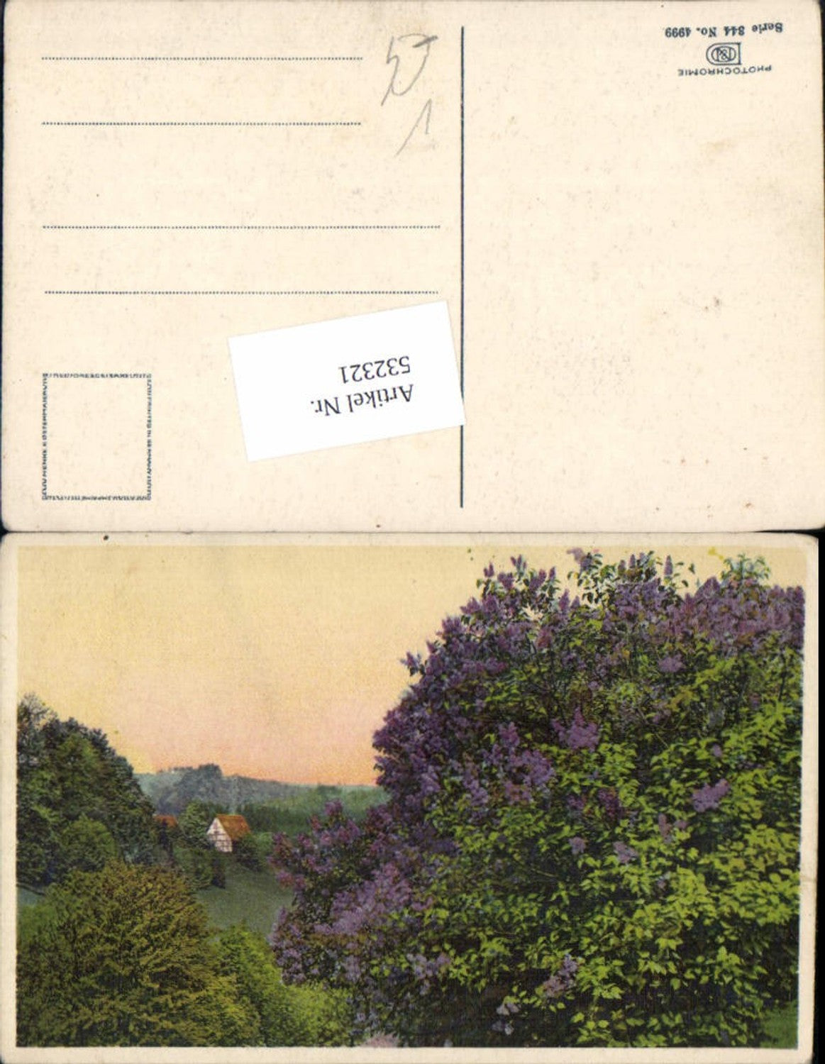 532321,Photochromie Ostermaier & Nenke 344-4999 Landschaft