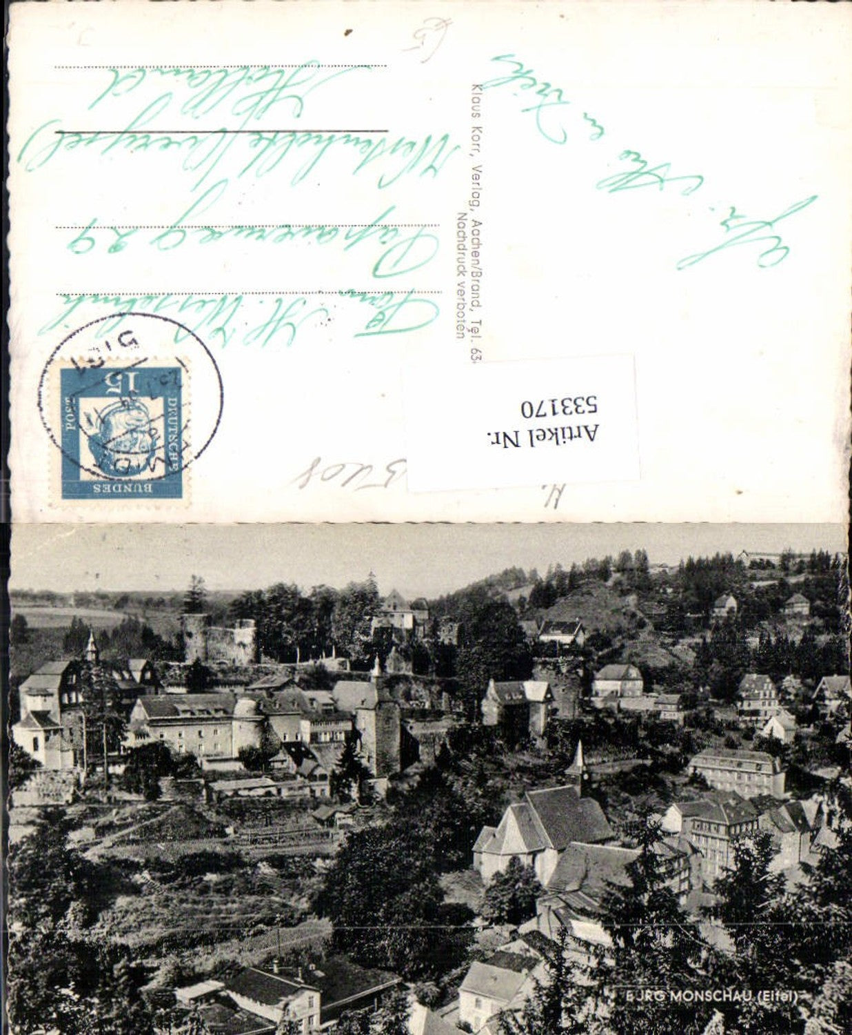 533170,Monschau in der Eifel