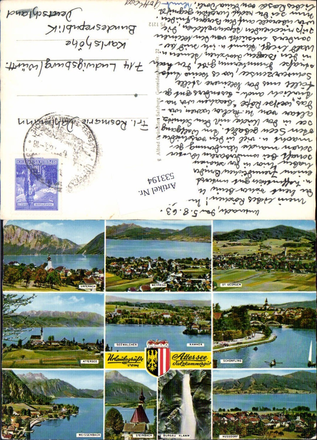 533194,Attersee Unterach Weißenbach Nussdorf Seewalchen St. georgen weyregg