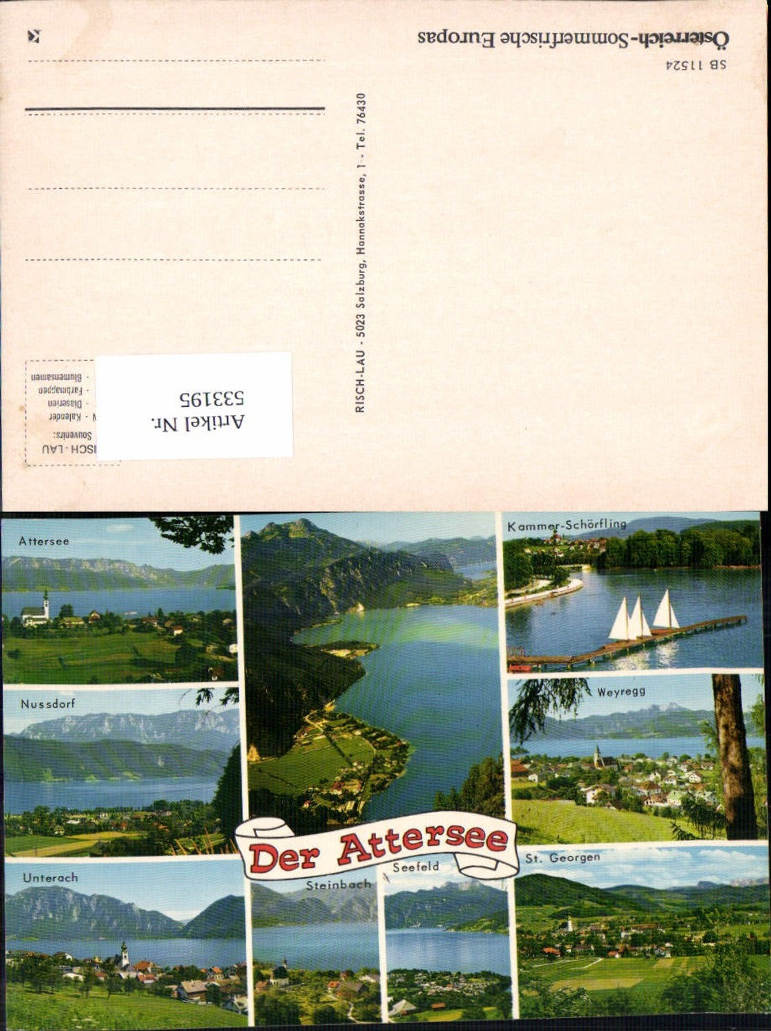 533195,Attersee Unterach Weißenbach Nussdorf Seewalchen St. georgen weyregg