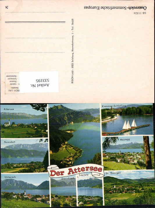 533195,Attersee Unterach Weißenbach Nussdorf Seewalchen St. georgen weyregg