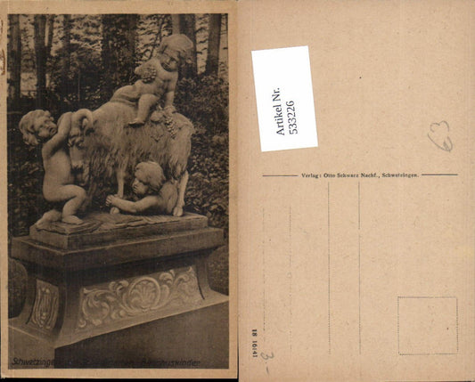 533226, Schwetzingen am Neckar, Schlosspark Bacchuskinder Sculpture