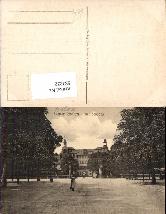 533232, Schwetzingen am Neckar Castle
