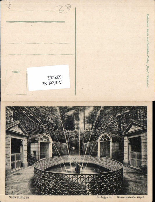 533262, Schwetzingen am Neckar, Schlosspark