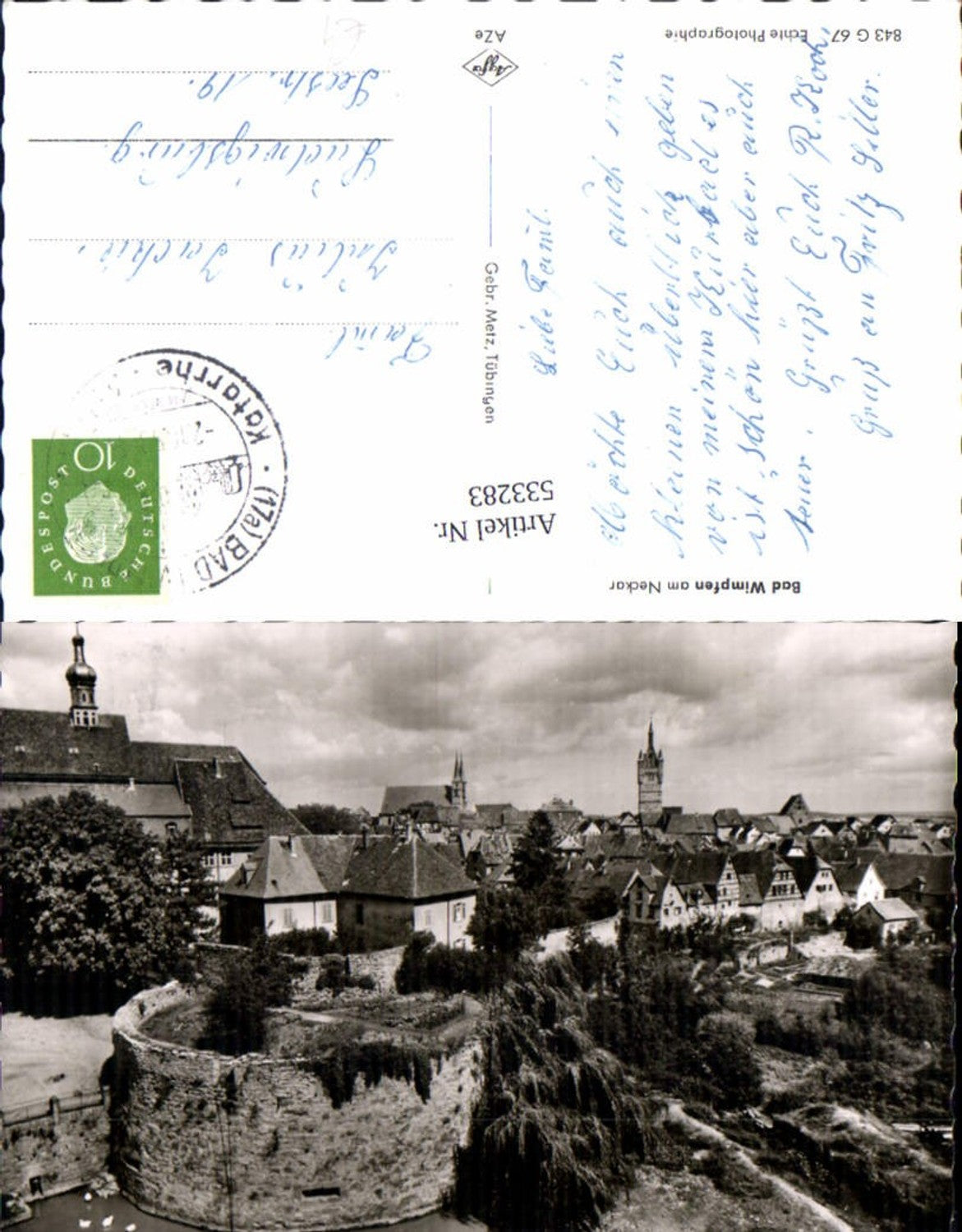 533283, echte Fotographie, Bad Wimpfen am Neckar