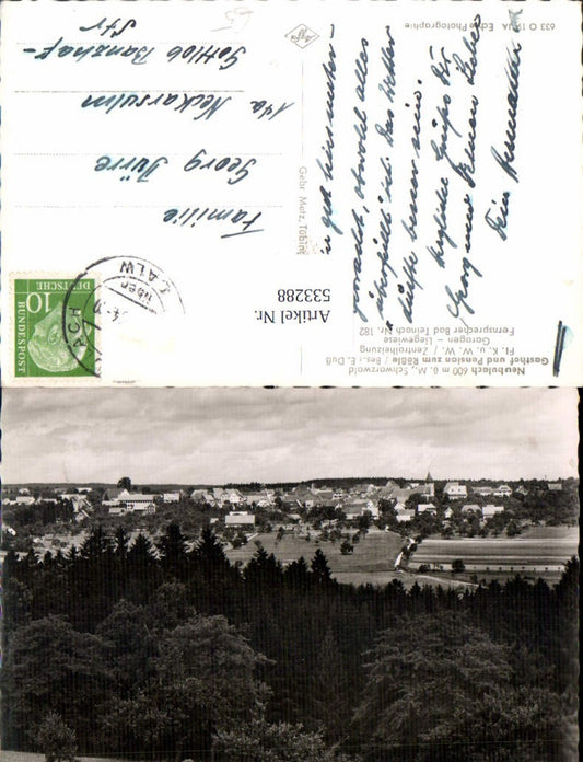 533288, genuine photography, Neubulach, Gasthof und Pension zum Rößle