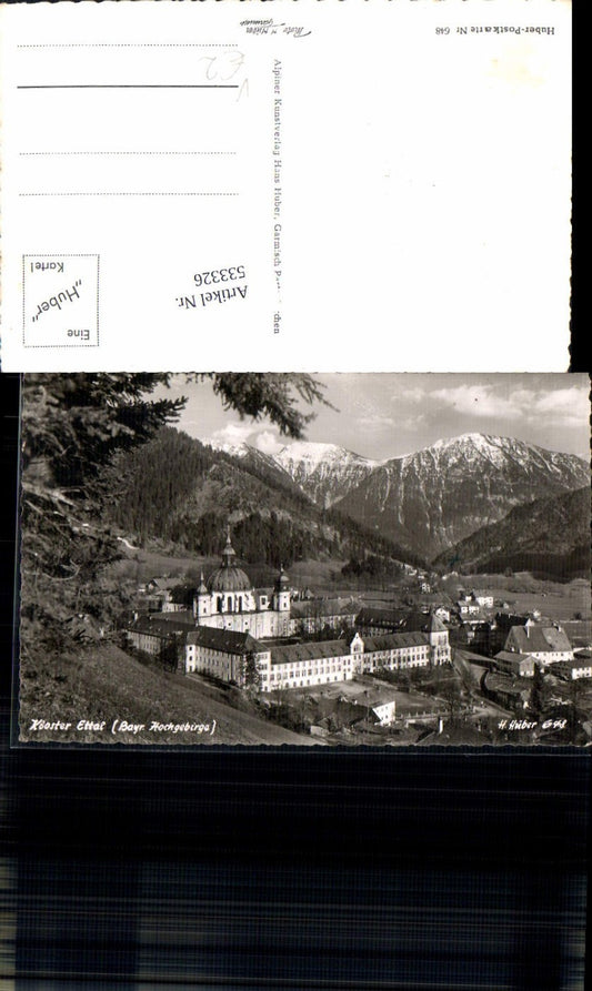 533326, Kloster Ettal (Bayr. Hochgebierge), alpiner Kunstverlag Hans Huber