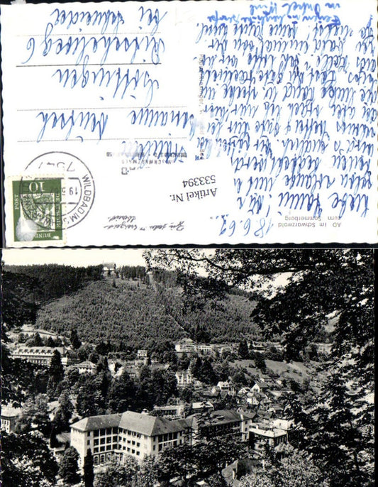 533394, AD in the Black Forest to Sommerberg