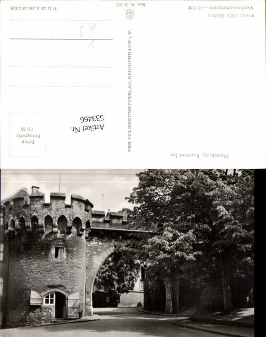 533466, Merseburg, Krummes Tor, VKV Kühn,