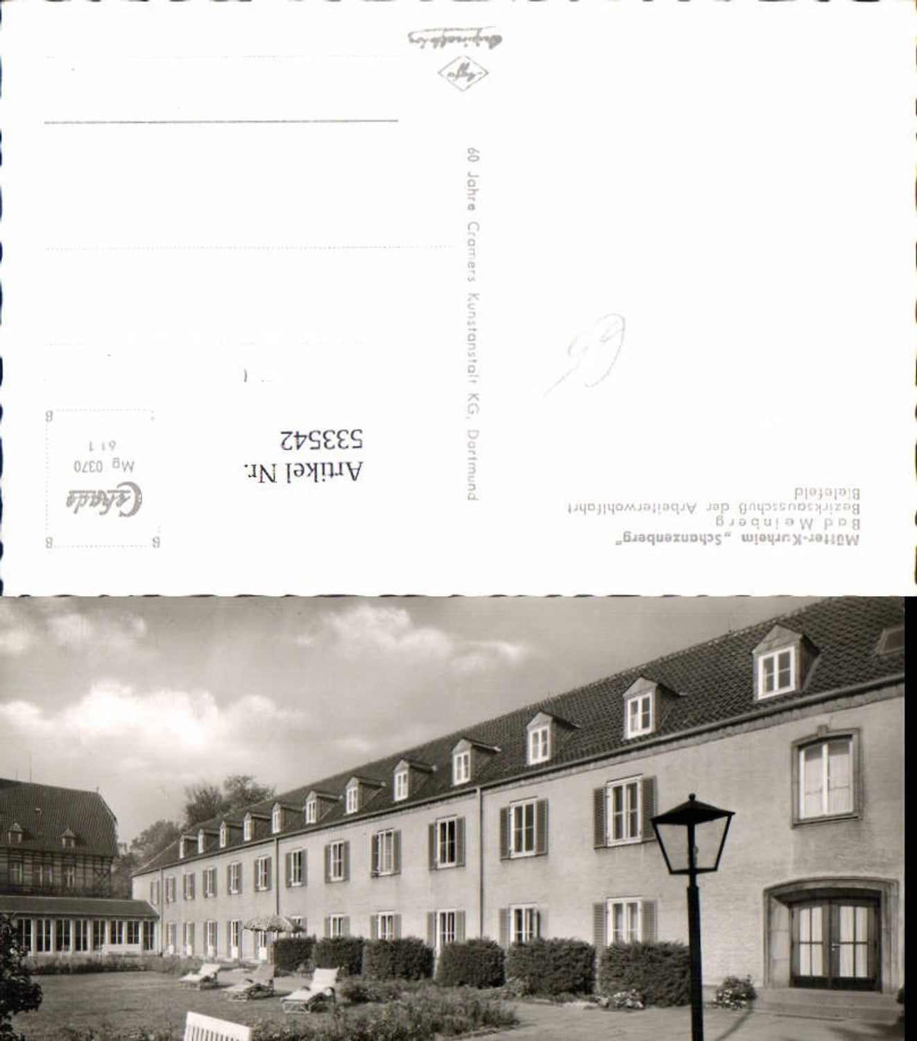 533542, Mütter-Kurheim, Schanzenberg Bad Meinberg