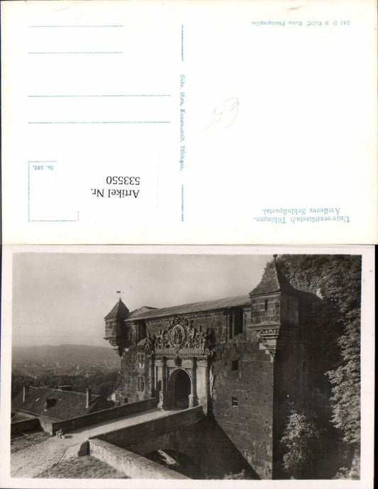 533550, Universitätstadt tübingen, Äußeres Schloßportal