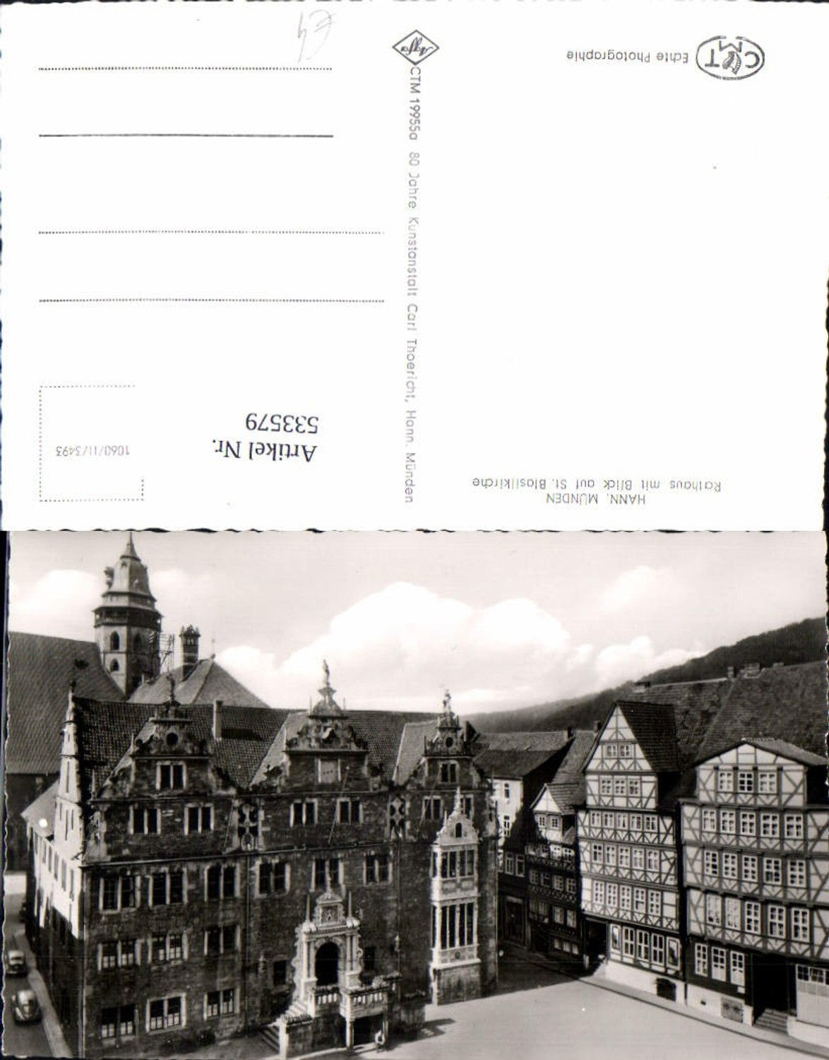 533579, Hann, Munden Rathaus St. Blasiikirhce