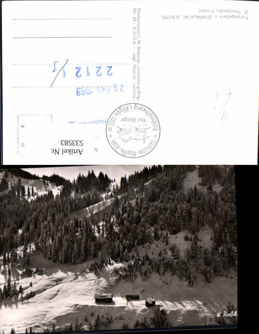 533583, Skihütte Köfple Alpe, Balderschwang i. Allgäu