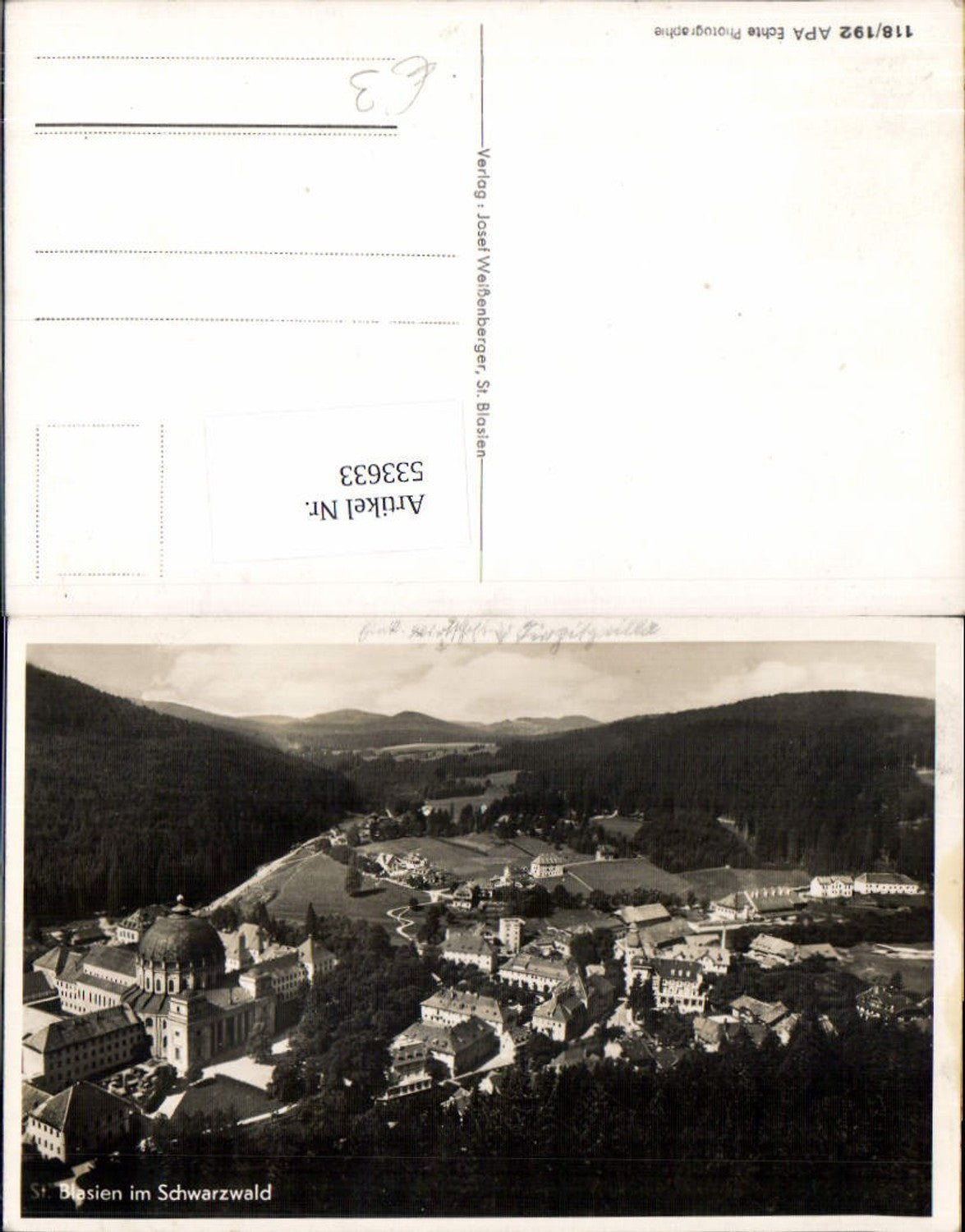 533633,St. Blasien im Schwarzwald