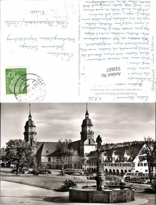 533657, Freudenstadt in the Black Forest, Evangelical Church