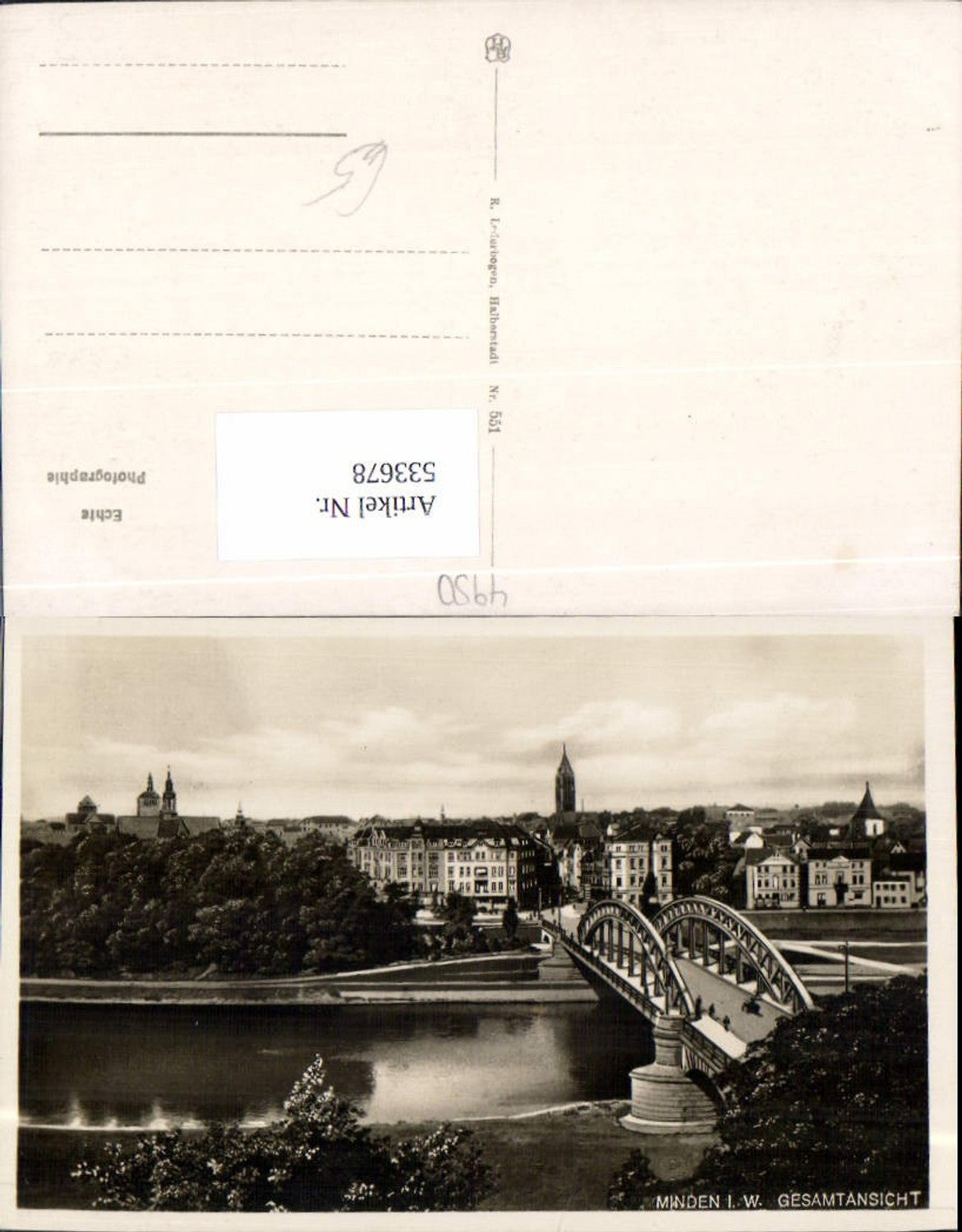 533678,Minden in Westfalen Brücke