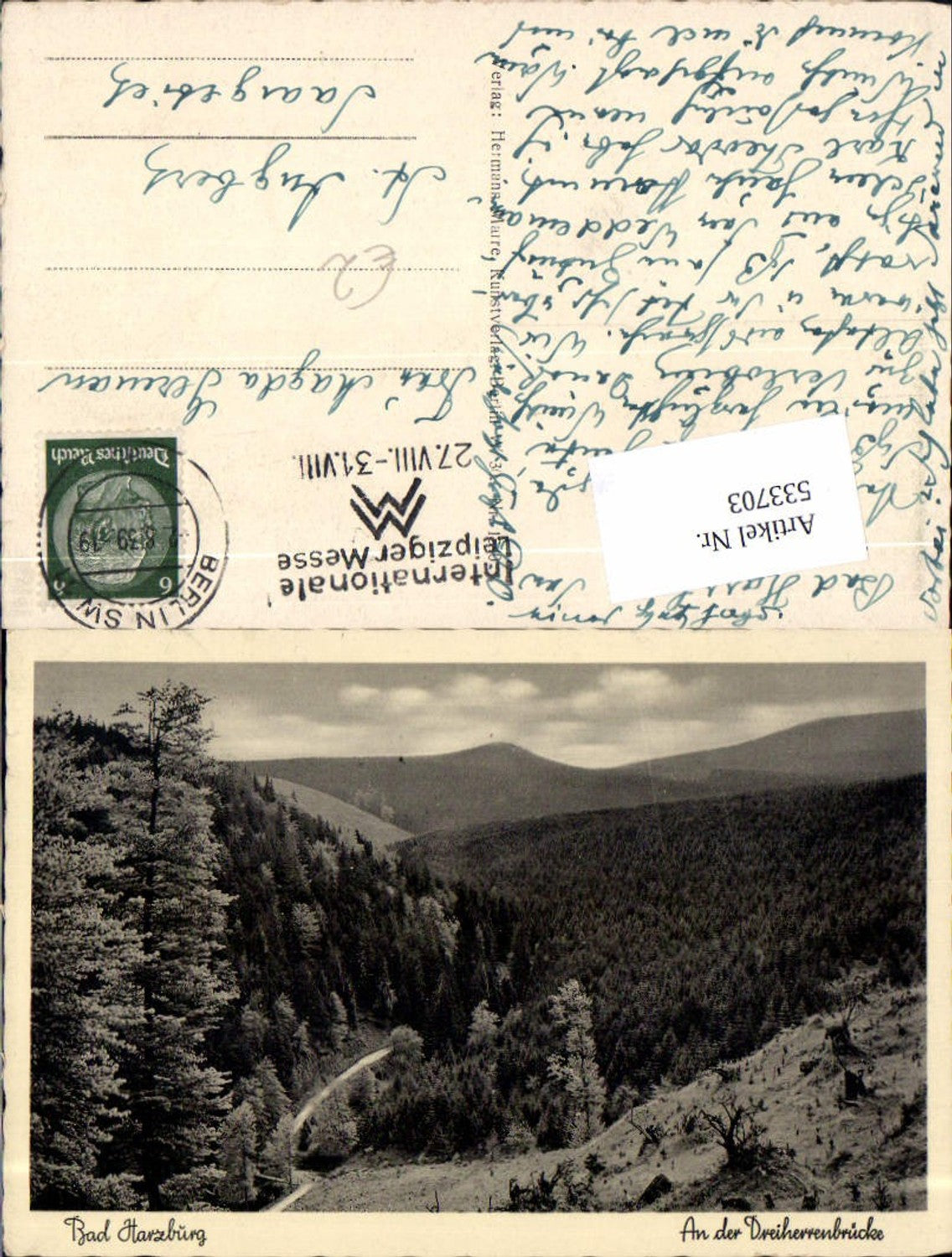 533703,Bad Harzburg Dreiherrnbrücke Partie