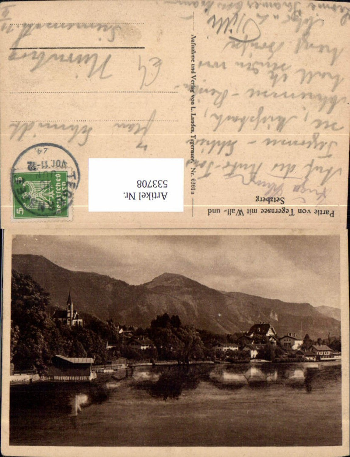 533708,Partie von Tegernsee Setzberg Wallberg