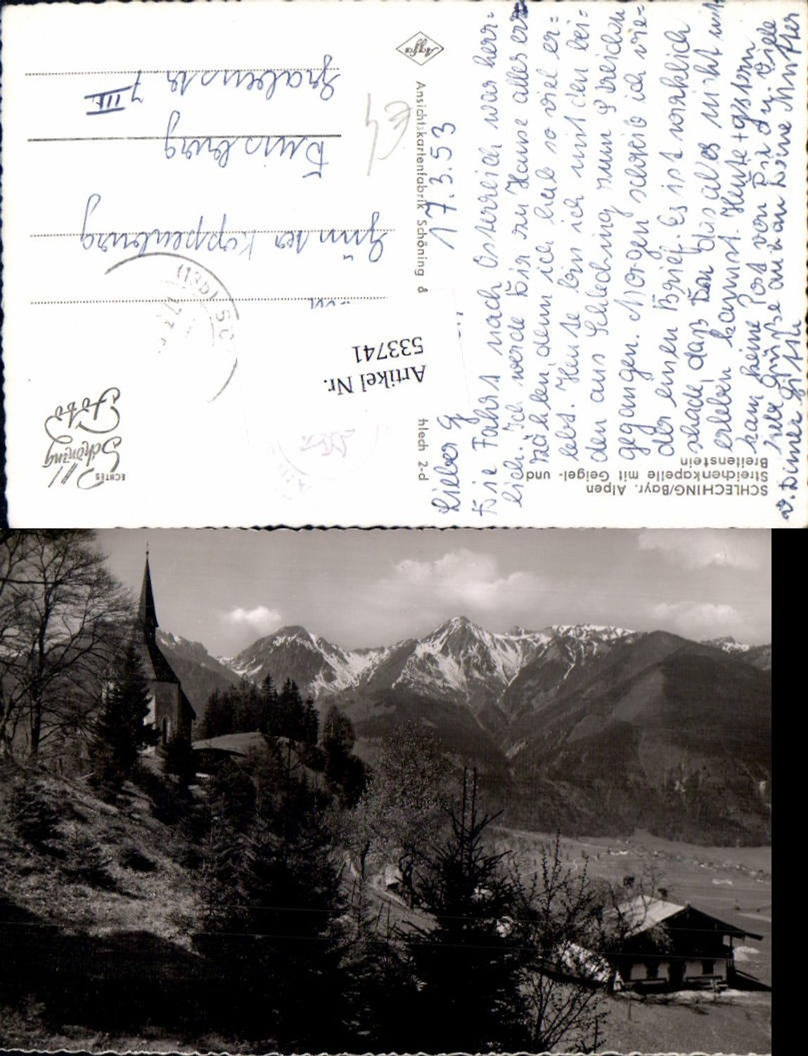 533741, Schleching, Bavarian Alps, Traunstein district