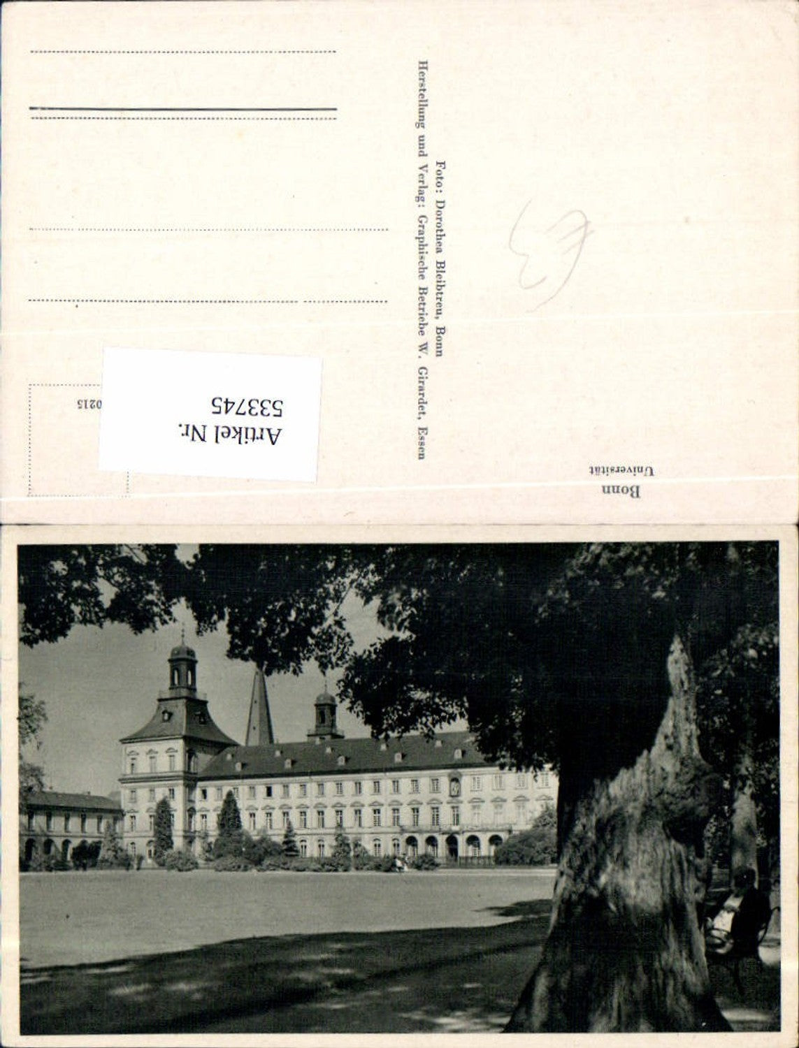 533745,Bonn am Rhein Universität Uni