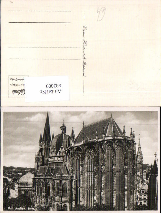 533800,Aachen Dom