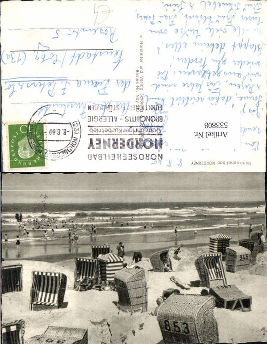 533808,Nordseeheilbad Norderney Strandleben Bademode LK Aurich