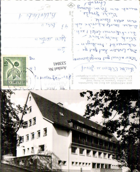 533841,Möhnesee Jugendherberge Körbecke LK Soest