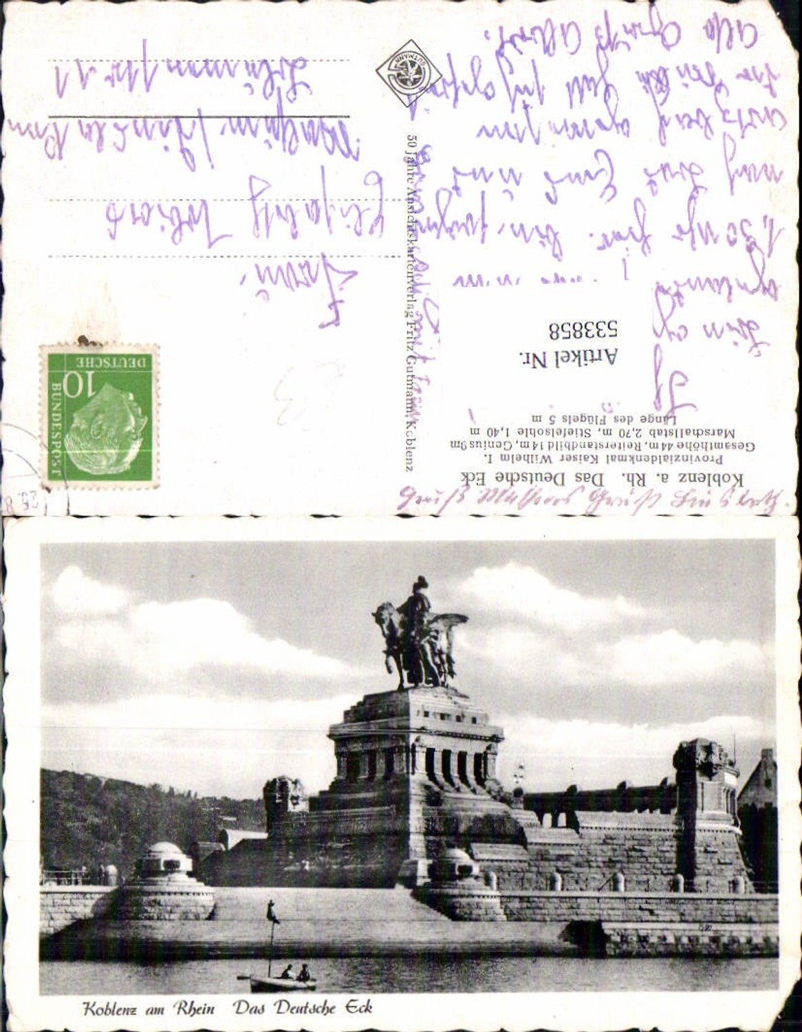 533858,Koblenz am Rhein Deutsche Eck