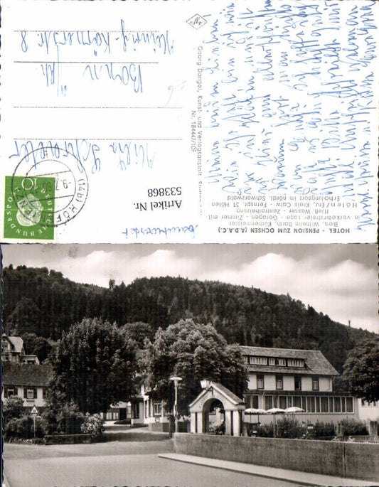 533868, Höfen ad Enz, Calw district, Hotel Pension zum Ochsen