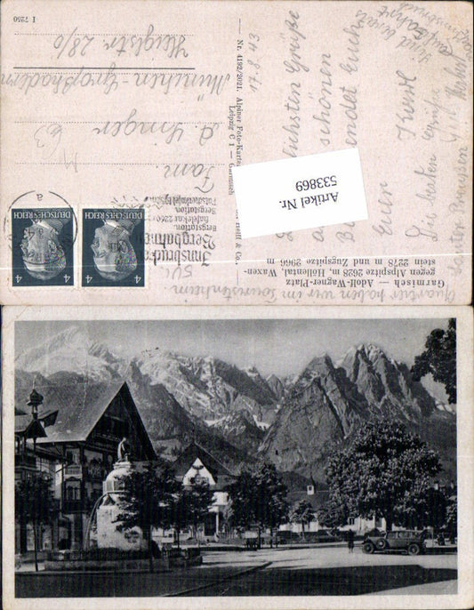 533869,Garmisch Partenkirchen Adolf Wagner Platz