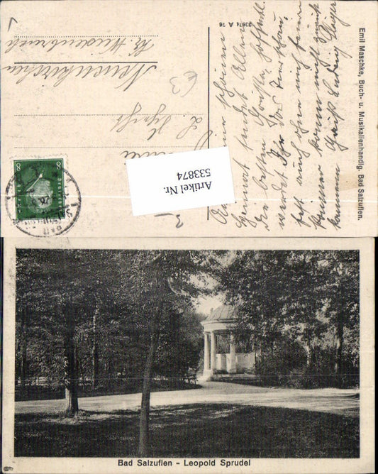 533874,Bad Salzuflen Leopold Sprudel
