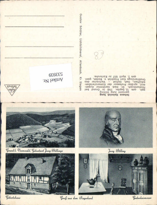 533939,Grund bei Vormwald Jung Stilling geburtshaus Hilchenbach LK Siegen Wittgenstein