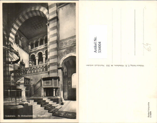 534004,Hildesheim Michaeliskirche Chor