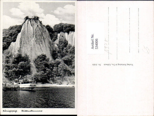 534006,Königsstuhl Schiff Dampfer Stubbenkammer Sassnitz Rügen
