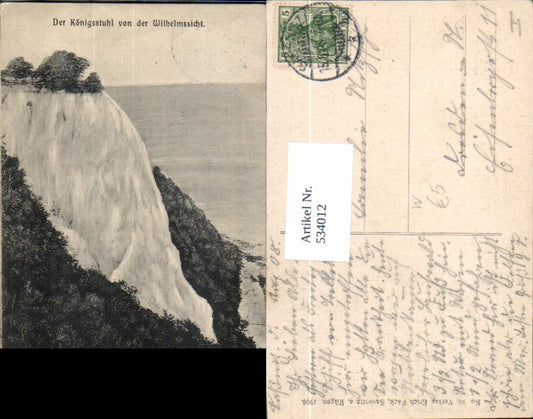 534012,Rügen Stubbenkammer Sassnitz Wilhelmssicht Königsstuhl