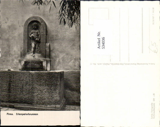 534036,Pirna Erlenpeterbrunnen Brunnen