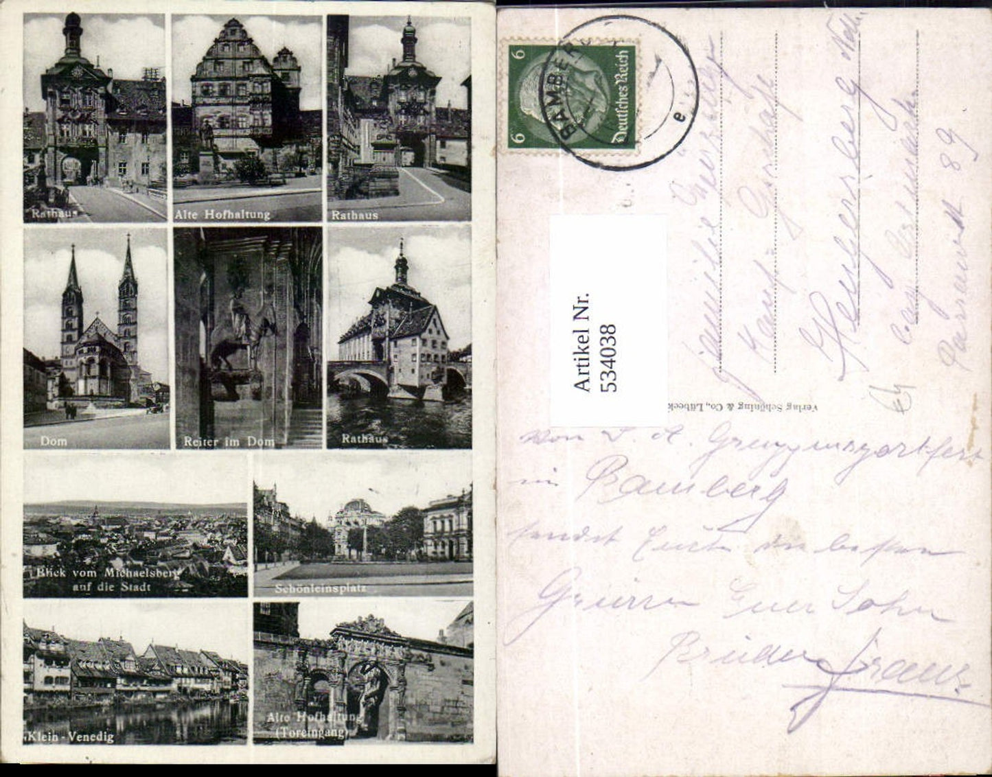 534038,Bamberg mehrbild AK