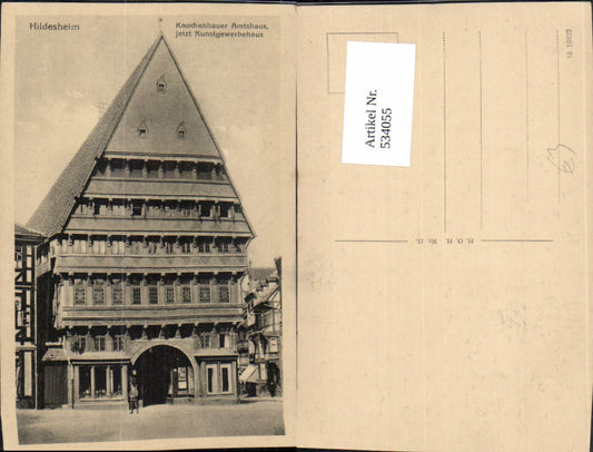 534055,Hildesheim Knochenhauser Amtshaus Kunstgewerbehaus Fachwerkhaus