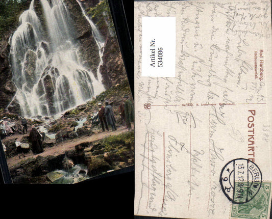 534086,Bad Harzburg Radauwasserfall Wasserfall