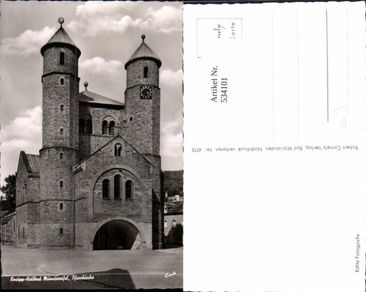 534101,Foto Ak Bad Münstereifel Pfarrkirche Kirche Ansicht