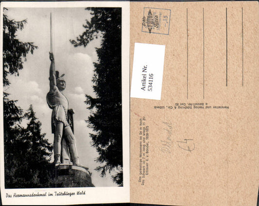 534116,Detmold Hermannsdenkmal i. Teutoburger Wald