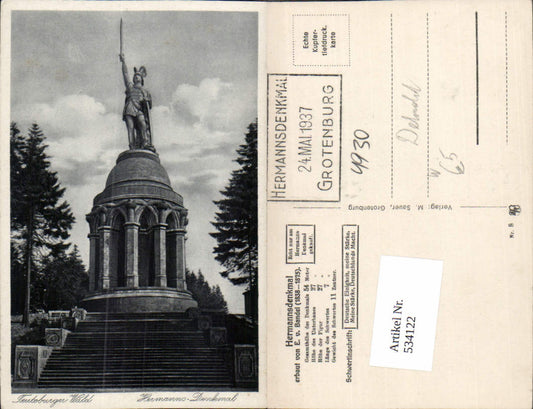 534122,Detmold Hermannsdenkmal i. Teutoburger Wald