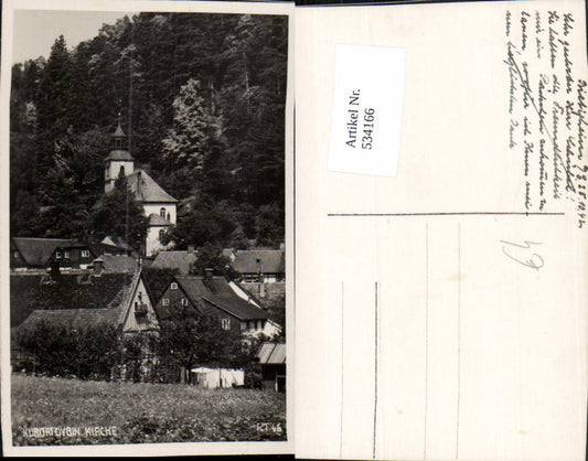 534166,Foto Ak Oybin Kirche