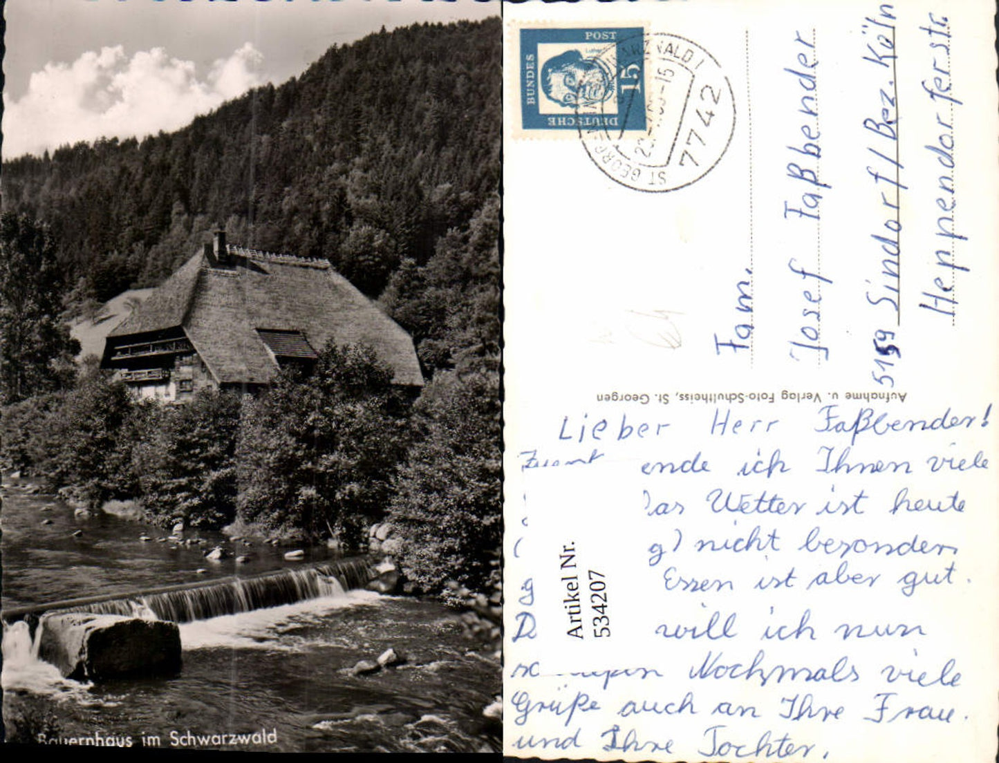 534207,Bauernhaus i. Schwarzwald St. Georgen im Schwarzwald