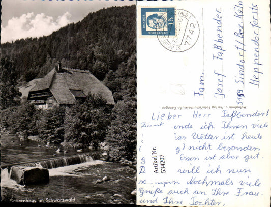 534207,Bauernhaus i. Schwarzwald St. Georgen im Schwarzwald