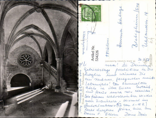 534226,Foto Ak Maulbronn Kloster Maulbronn Höllentreppe